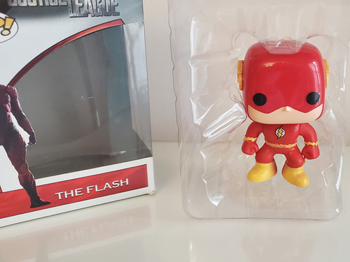 Muñeco Figura Flash Pop Con Caja
