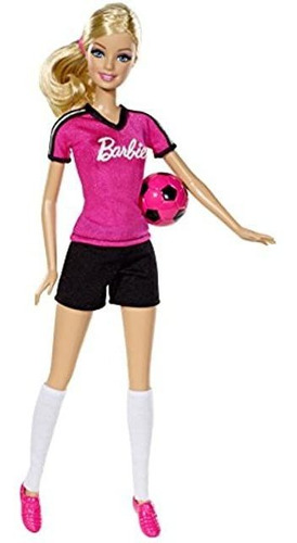 Barbie Carreras Jugador De Fútbol Muñeca
