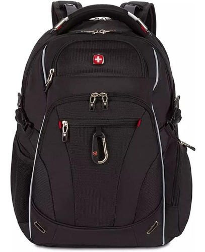 Swiss Gear Scan Smart Laptop Backpack Sa6752 Negro, 15 Pulga