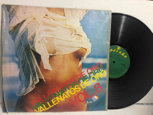 Vallenatos De Oro Vol 8  Lp Vinyl  Buen Estado  Eilcolombia