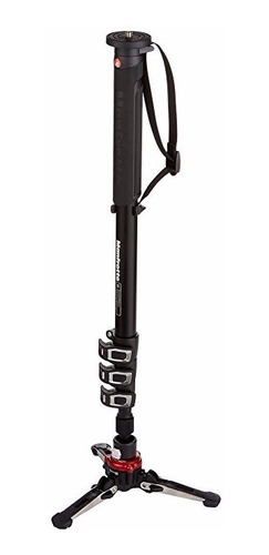 Monopie Manfrotto Mvmxproa4 Base Fluida + Cabezal Mvh500ah