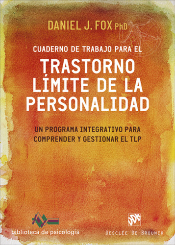 Cuaderno De Trabajo Para El Trastorno Limite De La Personali