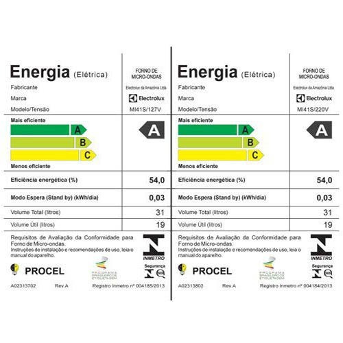 Imagem 6 de 6 de Microondas Electrolux 31 Litros Capacidade Prata Mi41s