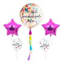 Comprar Paquete Globos Personalizados, Globo Gigante, Globo Confeti