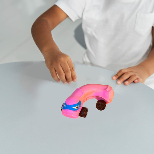 Lj Rueda De Coche Fidget, Coche De Juguete Elástico Rosa