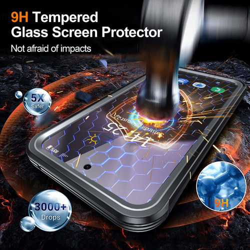~ Capa Proteção Quedas Tudo Incluído Para Samsung S24 Fe