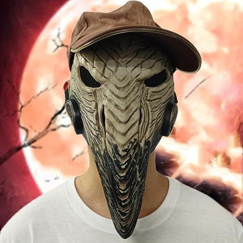 Médico De La Peste Halloween Máscara De Pico De Pájaro