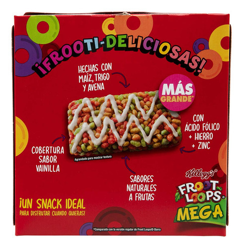 Barra Kellogg's Froot Loops Mega 136g