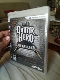 Guitar Hero Metallica Ps3 100% Nuevo, Original Y Sellado