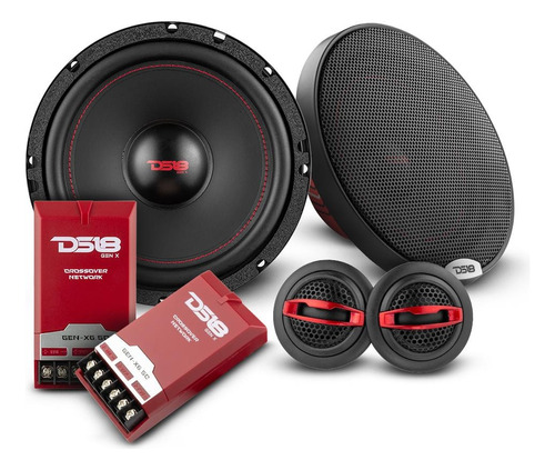 Parlantes Para Auto Componente Ds18 Gen-x6.5c 6.5 50w Rms Pr