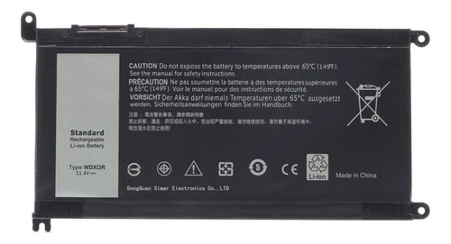 Bateria Para Laptop Dell Cymgm Fc92n Fw8krp26t P26t Wdx0r