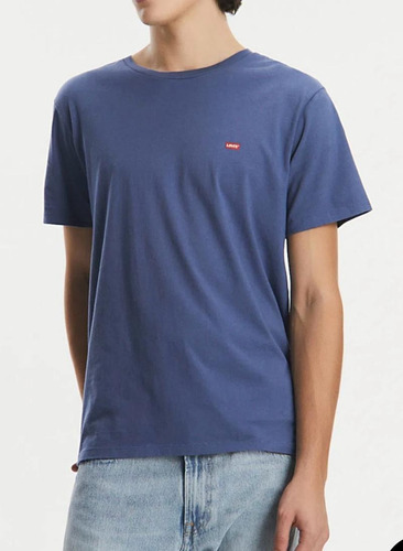 Remera Levis Hombre Logo Chico Azul L02