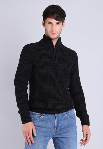 Sweater Half Zipper Guy Laroche Glsw984ne
