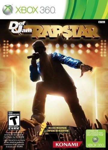 Konami 25122 Def Jam Rapstar Bundle - Xbox 360.