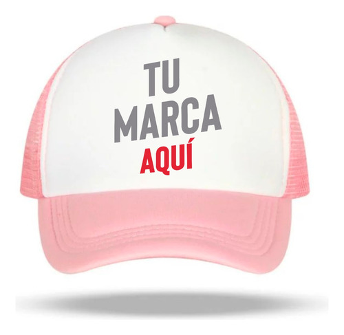 Gorra Trucker Sublimada Personalizada Frase Logo Souvenir 