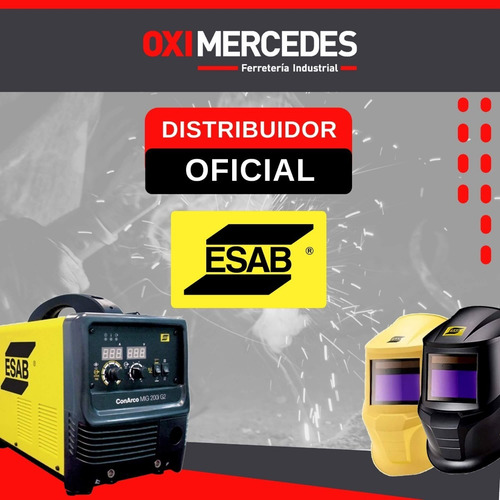 Soldadora Esab Rustler Em 300i Amarilla 250a Mig Industrial