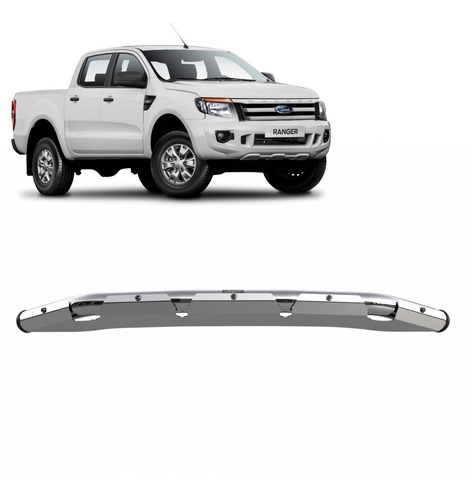 Defensa Baja Talampaya Cromada Ford Ranger 2013+