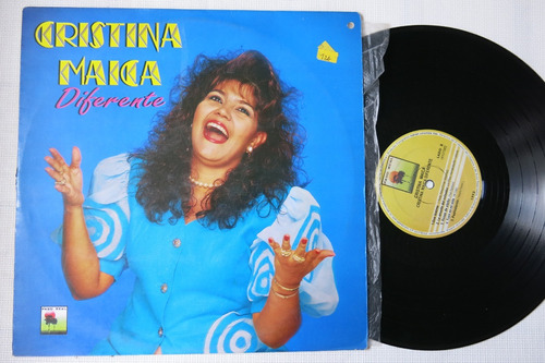 Vinyl Vinilo Lp Acetato Cristina Maica Diferente Cumbia 