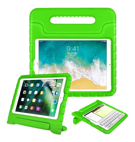 Funda Agarradera Foami Niños Para iPad 8 10.2 A2270 A2428