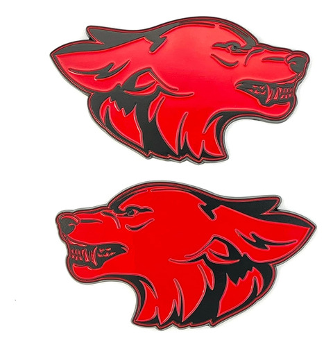 Coyote Badge Shop - Insignias De Guardabarros De Coyote Gruñ
