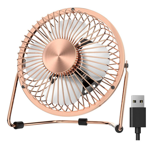 Peyou Pequeño Ventilador De Escritorio Usb, Ventilador De Re