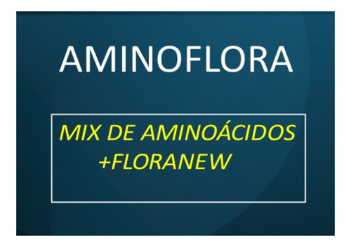 Aminoflora Anew 450g + 01 Ionew Anew Sachê 15 Cáps Brinde