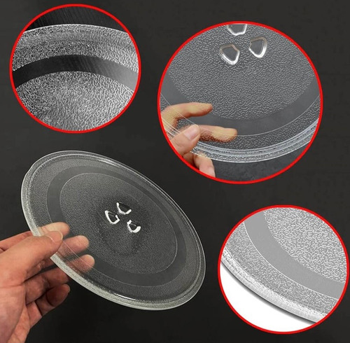 Plato Microondas 32 Cm / 32.5 Original Importado