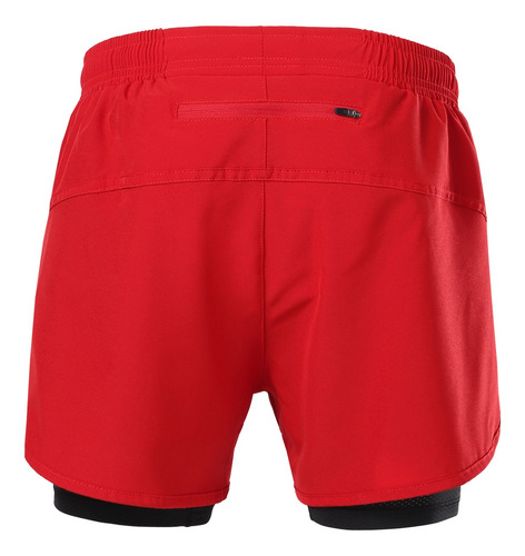 Shorts Deportivos Lixada 2 En 1 Transpirables Para Hombre