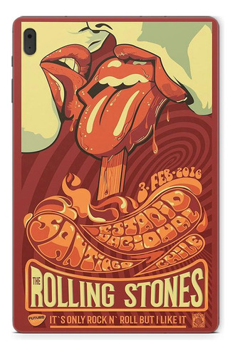 Adesivo Galaxy Tab S8 Sm-x7068 Rolling Stones