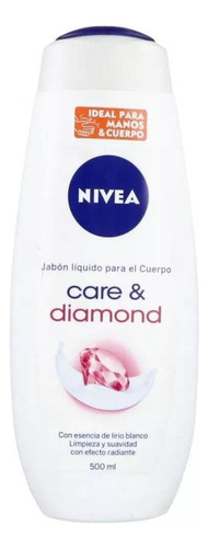 Jabón Liq Nivea Diamond-touch 50