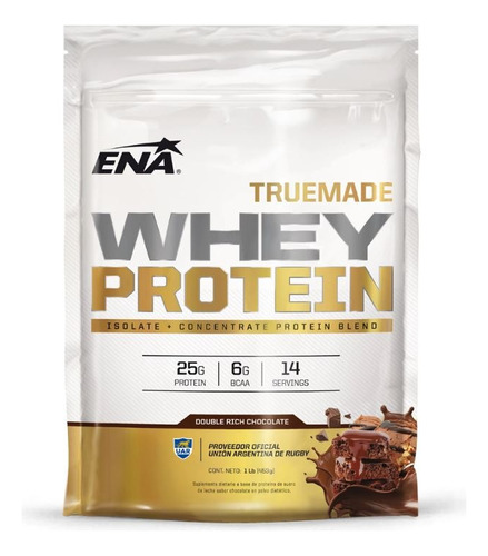 Whey Protein Ena True Made 1 Lb Proteína En Polvo 