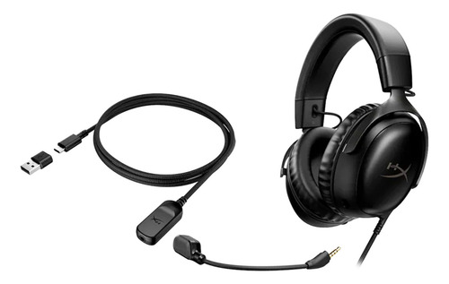 Auricular Gamer Hyperx Cloud Iii Headset Negro 9 Color Black