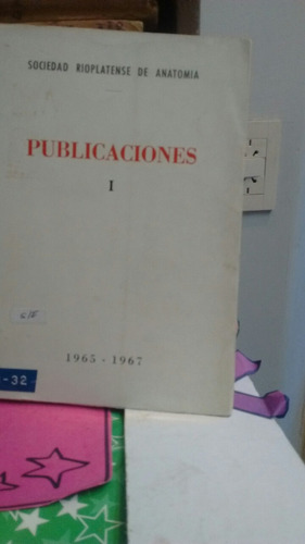 Publicaciones I Sociedad Rioplatense De Anatomía