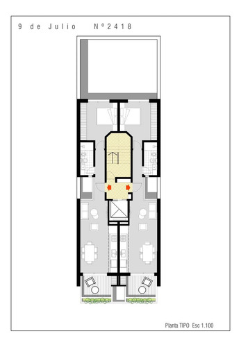 Venta Departamento De 1 Dormitorio Semipiso Amplio Financiación Barrio Lourdes Rosario