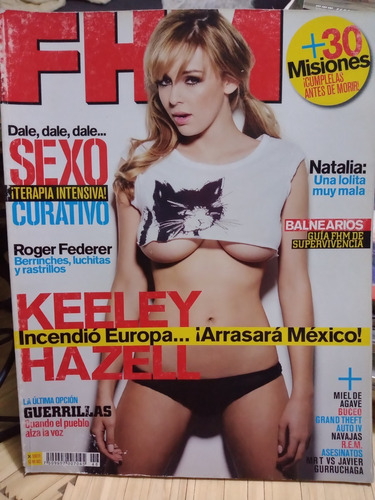Keeley Hazell En Revista Fhm Junio 2008 Victoria Rickert