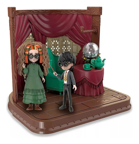 Playset Sala De Advinhacao Com Professora Trelawney E Harry