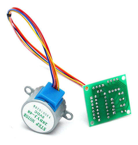 Motor A Pasos 28byj-48 Con Driver Unl2003 Arduino, Pic