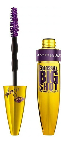 Maybelline Mascara De Pestañas Big Shot Volume Express Tono Purpura