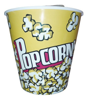 Cubeta Para Palomitas Popcorn Pack 4 Piezas P/ Cine En Casa