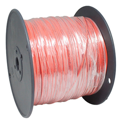 Rollo Cable Estanado Calibre 22 Cable-22-naranja/s552-rollo
