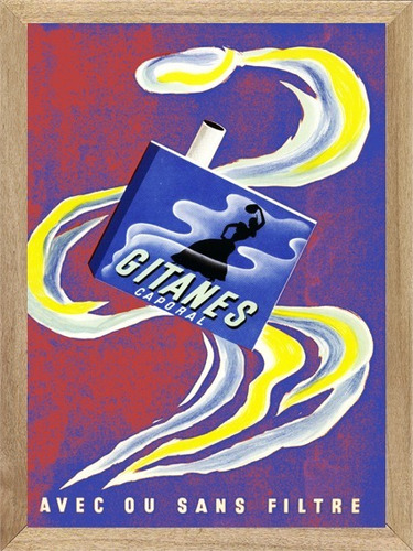 Cigarrillos , Cuadros ,  Poster , Publicidades          B606