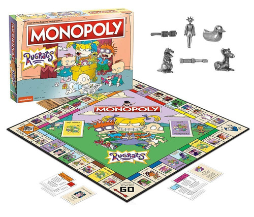 Monopoly Edición Especial Rugrats Aventuras En Pañales