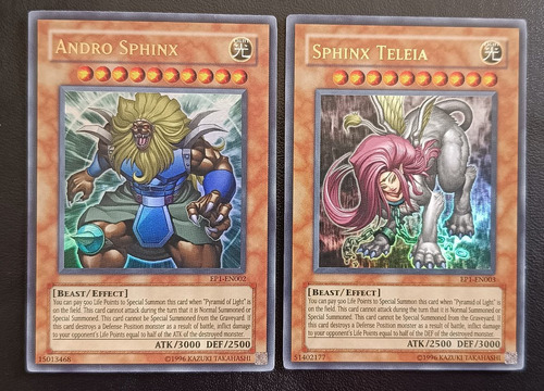 Yu-gi-oh! Andro Sphinx, Sphinx Teleia (Usado)