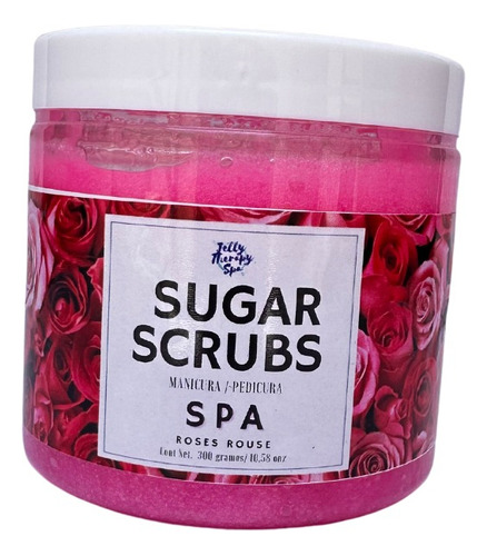  Exfoliante Sugar Scrubs Spa Rosas  300g
