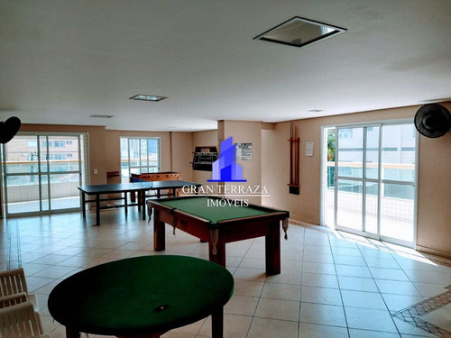 Apartamento Com 3 Dorms, Aviação, Praia Grande - R$ 450 Mil, Cod: 1108 - V1108