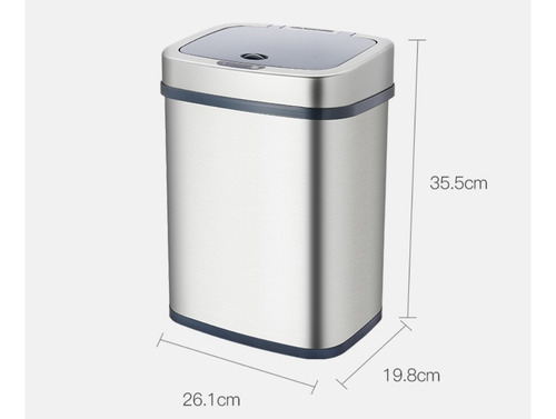 Papelero Automático Basurero Inteligente Sensor Proximidad