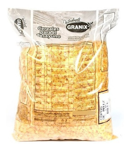 Copos De Maiz Granix S/azucar Bolsa X 3 Kgs
