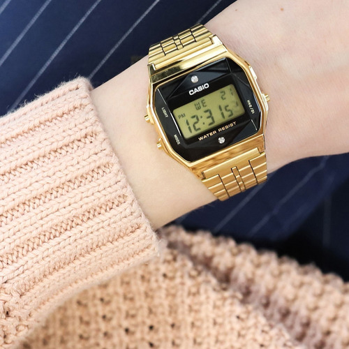 Casio Vintage Especial Con Diamante A159wged-1