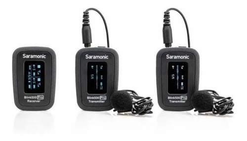 Imagen 2 de 3 de Microfono Inalambrico Saramonic Blink500 B2 Pro