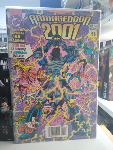 Comic Armagedon 2001 Identidad Monarca Revelada N13